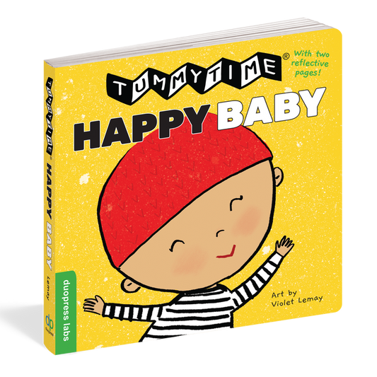 Tummy Time: Happy Baby Board Book