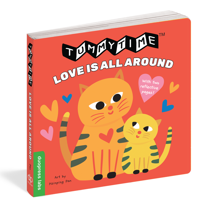 Tummy Time: Love is All Around Board Book