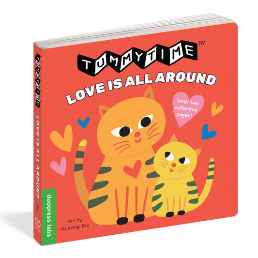 Tummy Time: Love is All Around Board Book