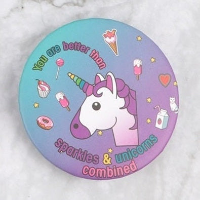 Unicorn Compact Mirror