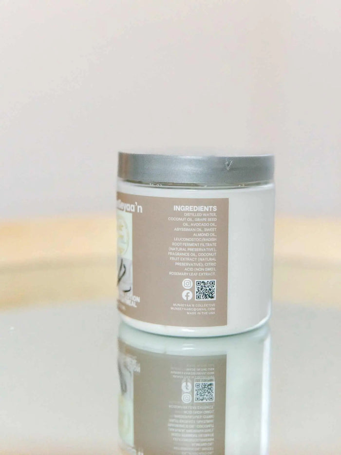 Unscented Whipped Shea Butter Cream MunSeyaa'n Collective