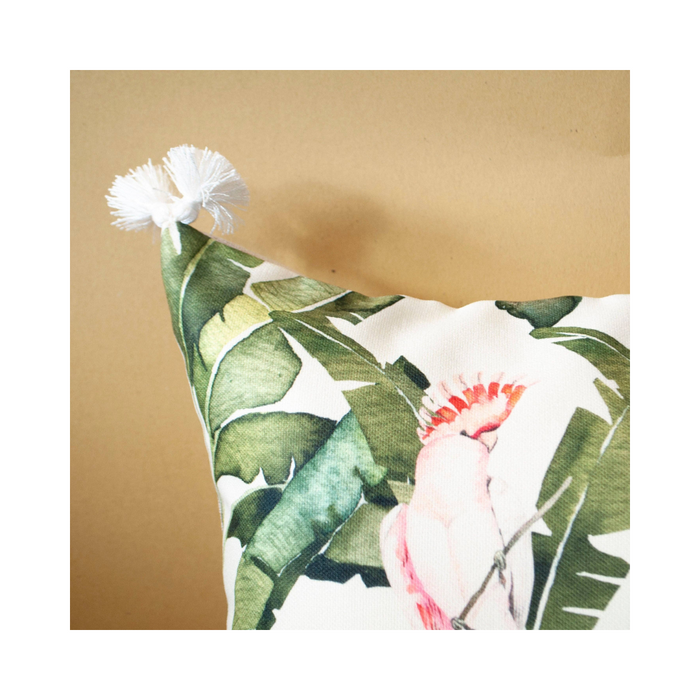 Amazonas 18x18 inch pillow, with a vibrant and artistic pattern