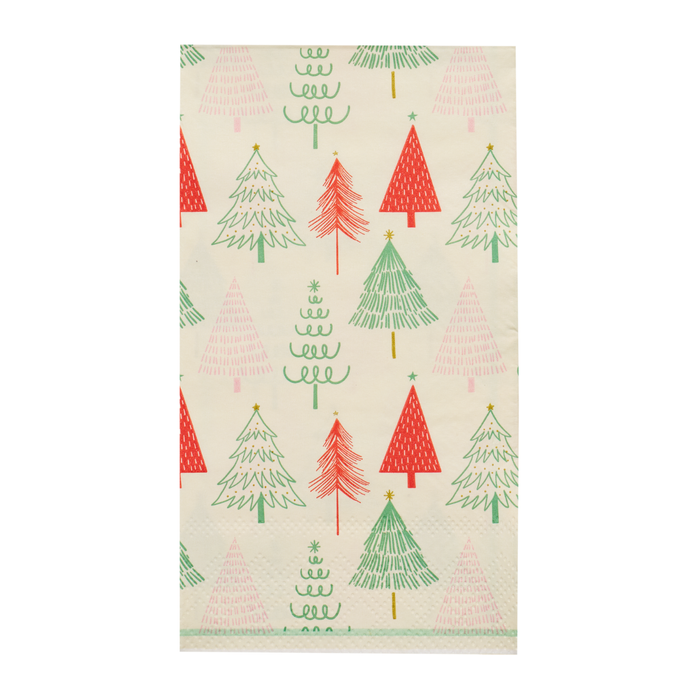 Vintage Santa Guest Towels/20pk
