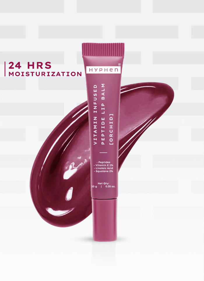 VIP Orchid Lip Balm, 1% Vit E & Peptides- 10g