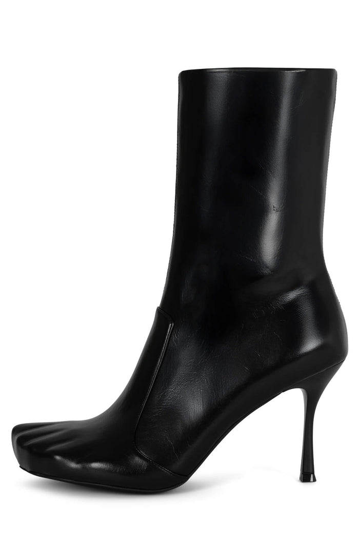 VISION-OS Jeffrey Campbell Mid-Calf Boot Black