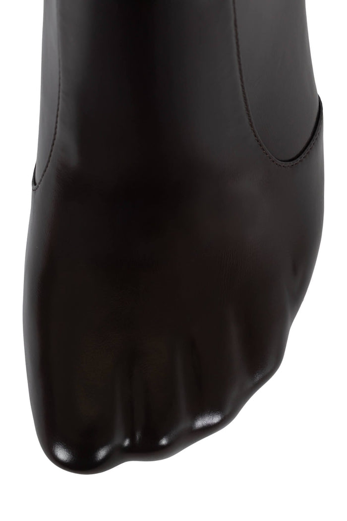 VISION-OS Jeffrey Campbell Mid-Calf Boot Brown