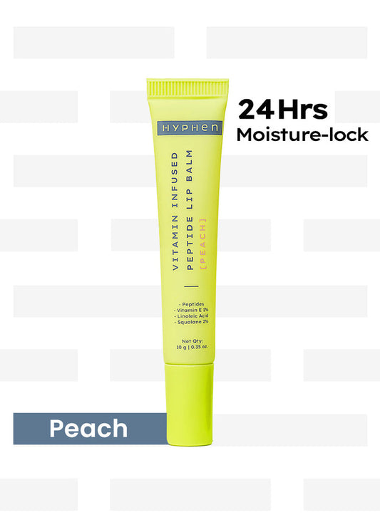 VITAMIN INFUSED PEPTIDE LIP BALM - PEACH 10G