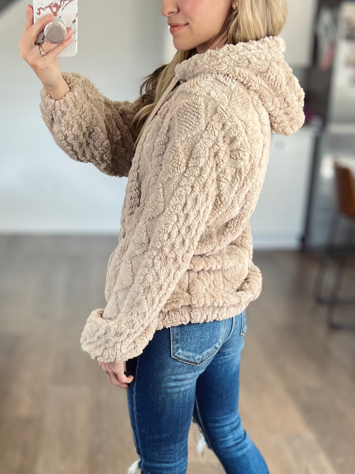 Warm Feelings Plush Hoodie