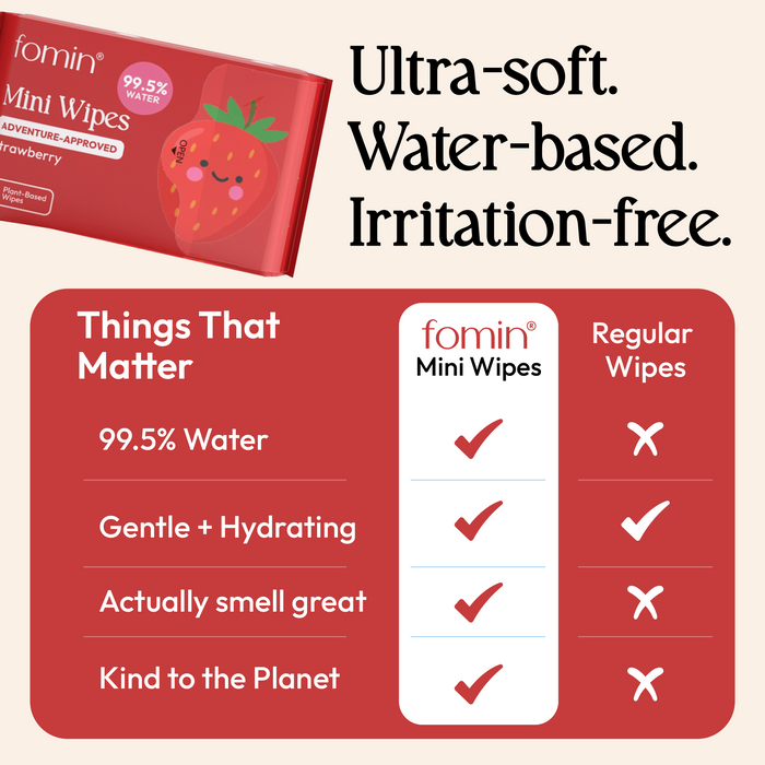 Water-Based Mini Wipes