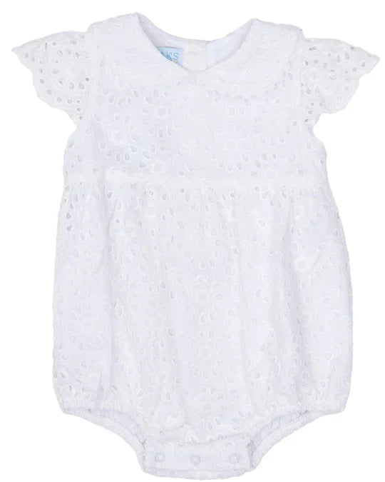 White Eyelet Bubble