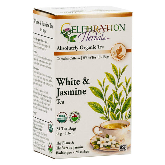 Box of Celebration Herbals White & Jasmine Tea - 24 Bags