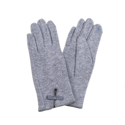 Winter Gloves with Bow detail and Front Split