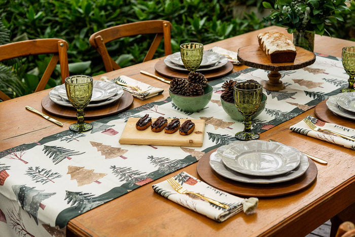 Winter Table Runner: 18” x 94.5”