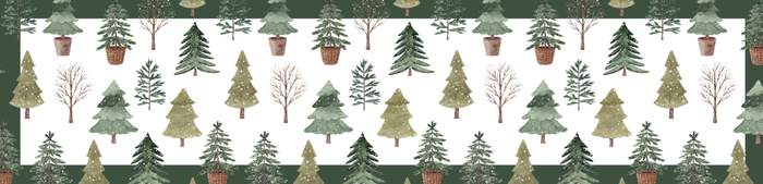Winter Table Runner: 18” x 94.5”