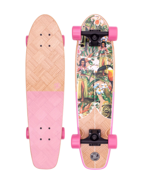 Z-FLEX BANANA TRAIN CRUISER SKATEBOARD COMPLETE 29"